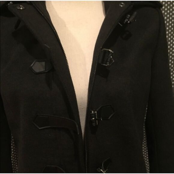 Forever 21 Hooded Toggle Coat - Picture 3 of 7